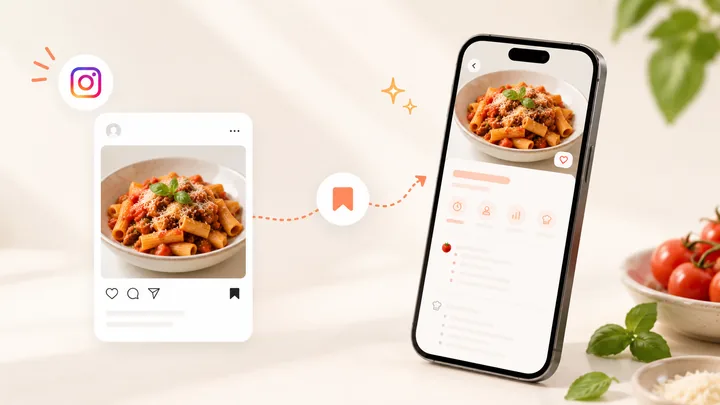 Como guardar receitas do Instagram