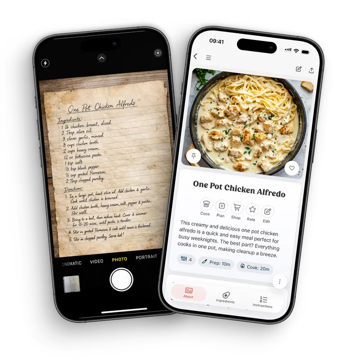 Transformez des photos en recettes modifiables avec CookBook