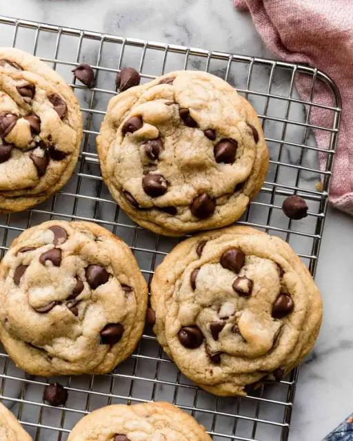 Bolachas de Pepitas de Chocolate Mastigáveis