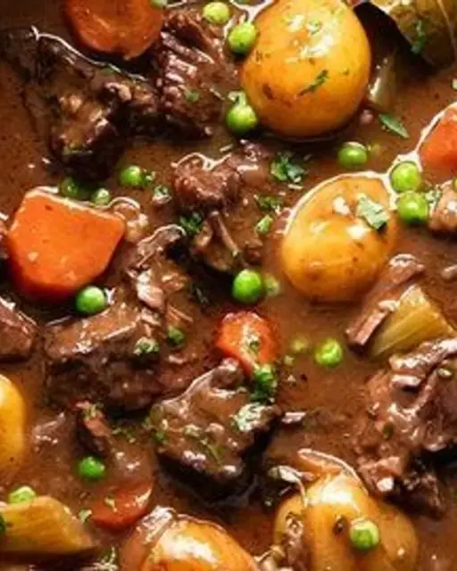 Ensopado de Carne para Panela de Cozedura Lenta