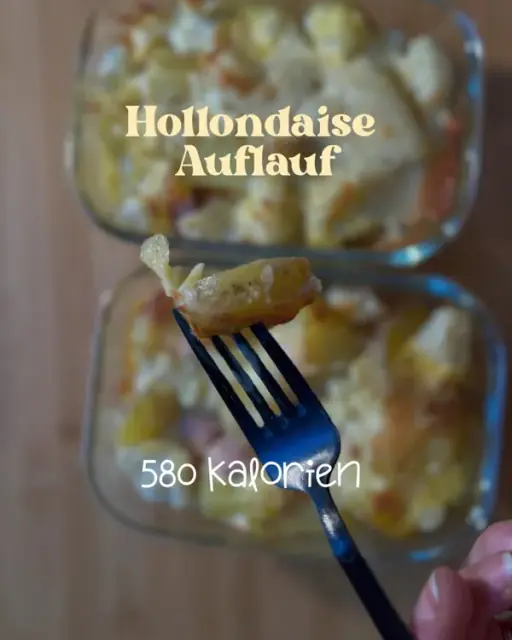 Mealprep Kartoffel Hollandaise Auflauf