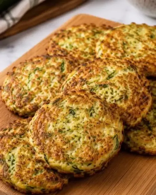 Galettes de courgettes au fromage