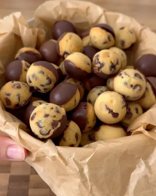 Cookie balls au chocolat